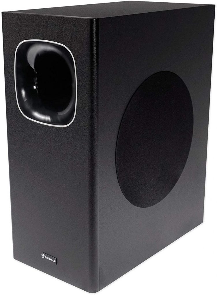Rockville rockbar 40” 400w soundbar setup