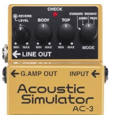Boss ac 3 pedal