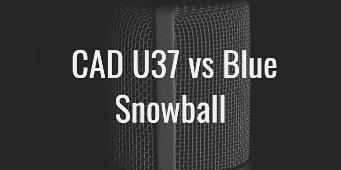 Cad u37 vs blue snowball