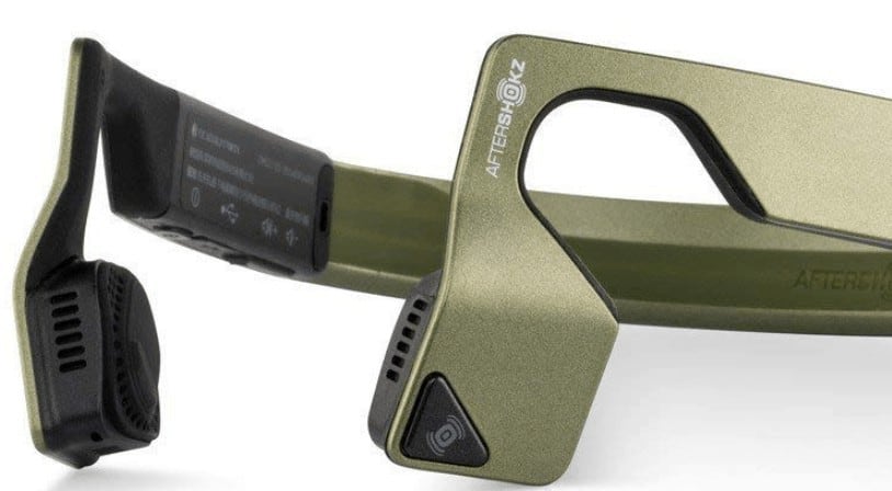 Aftershokz bluez 2s wireless bone conduction bluetooth headphones