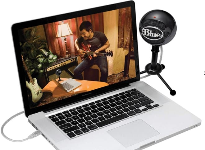 Blue snowball