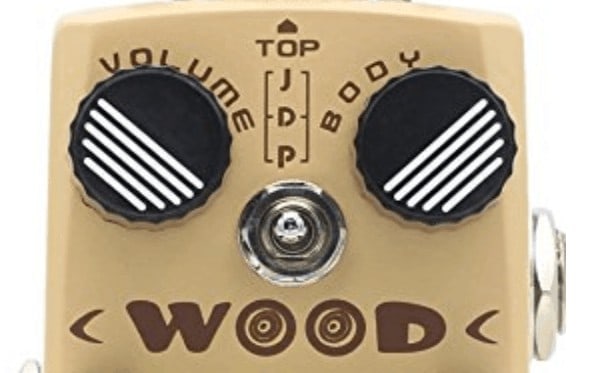 Hotone tpswood wood guitar effects pedal