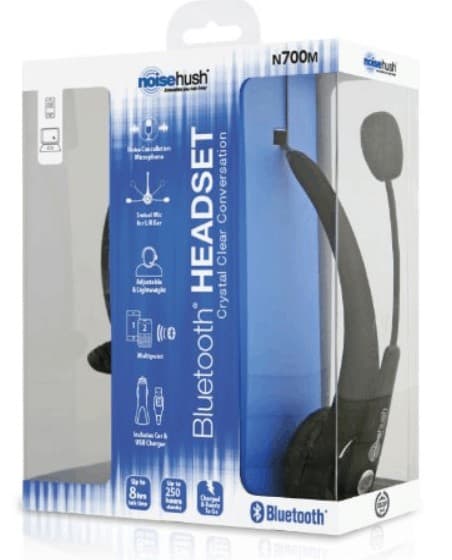 Noisehush bluetooth headset