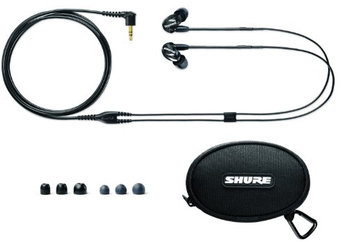 Shure se215 k sound isolating earphones with microdriver