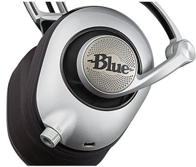 Blue yella planar magnetic headphone