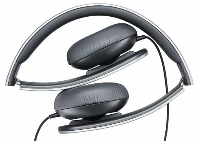 Shure srh145 portable collapsible closed back headphones
