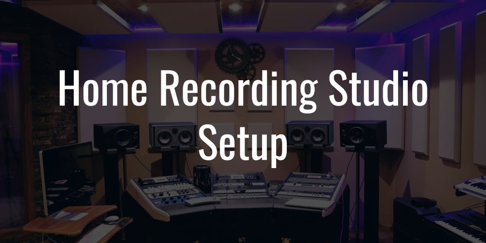 Home Recording Studio Setup A Noob Friendly Guide