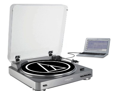 Audio-Technica AT-LP60-USB Fully Automatic Belt-Drive Stereo Turntable