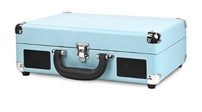Innovative Technology Nostalgic 3-Speed Vintage Suitcase Turntable