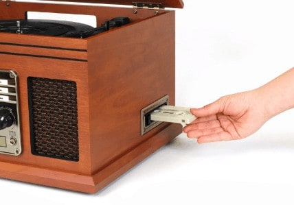 Victrola Nostalgic Classic Wood 6-in-1 Bluetooth Turntable