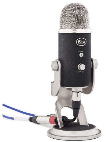 Yeti Pro connected with cable