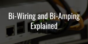 Bi wiring and bi amping explained