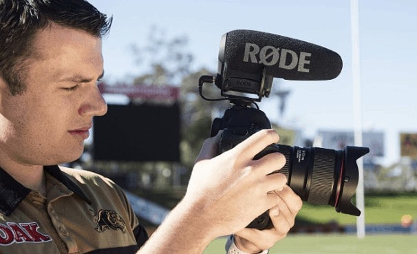 Rode VideoMic Pro+ for video recording