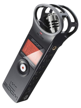 Zoom H1 recorder