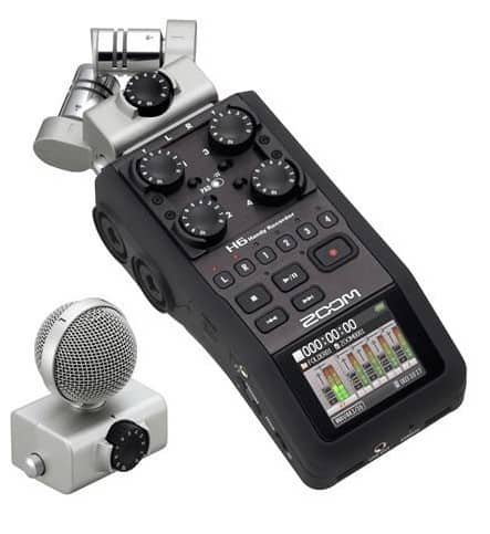 Zoom H6 recorder