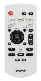 Yamaha MCR-B020BL remote