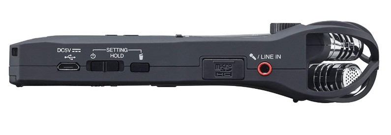 Zoom H1n control knobs