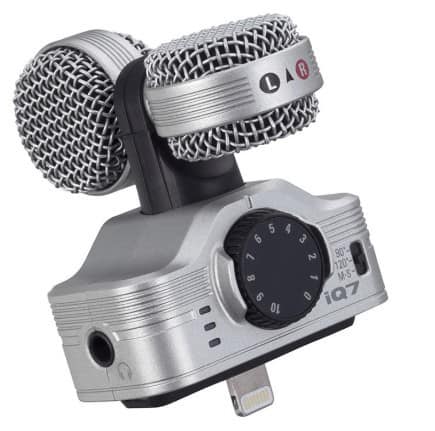 ZOOM iQ7 MS Stereo Microphone