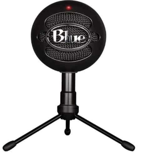 Blue Snowball black