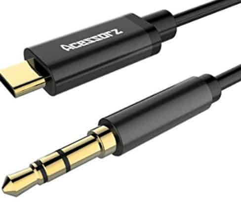 USB-C to 3.5 mm port