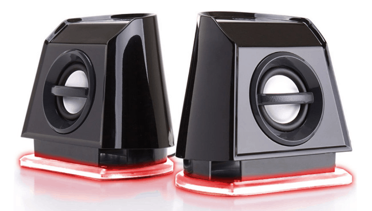 GOgroove 2MX LED Computer Speakers