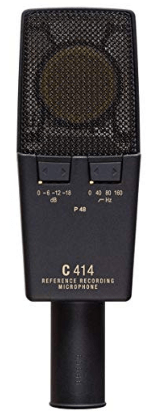 AKG C414 blumlein mic