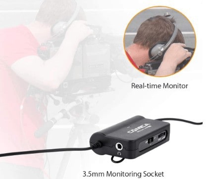 CVM-SIG.LAV V05 MI Lav Mic with monitoring