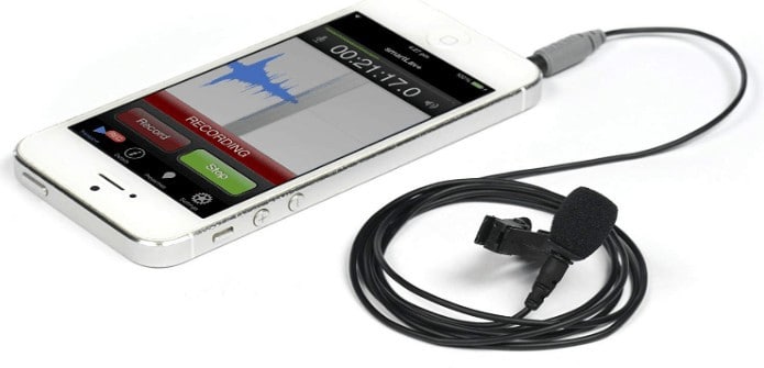 Rode smartLav+ with iPhone
