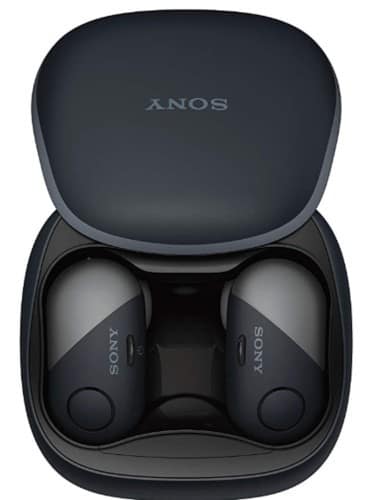 Sony earbuds with charging case
