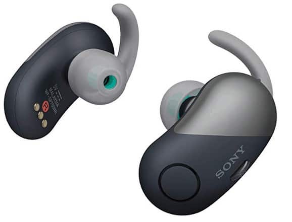 Sony WF-SP700N/L True Wireless Splash-Proof Noise-Cancelling Earbuds