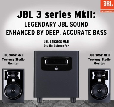 JBL Professional 305P MkII bass