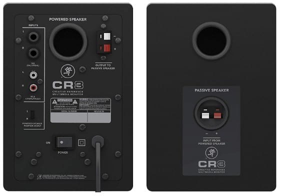 Mackie CR3 back view