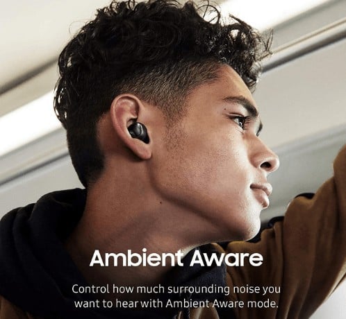 Ambient awareness provided by Galaxy buds