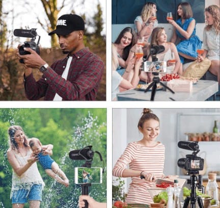 Comica CVM-V30 LITE mic use cases