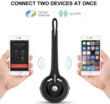 Mpow Pro headset pairing options