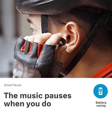 Smart pause feature of Sennheiser Momentum