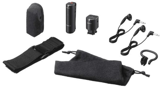 Sony ECMW1M Wireless Microphone accessories