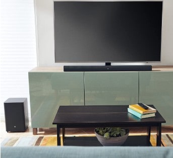 JBL Bar 2.1 soundbar setup