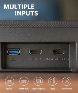 Soundcore soundbar inputs
