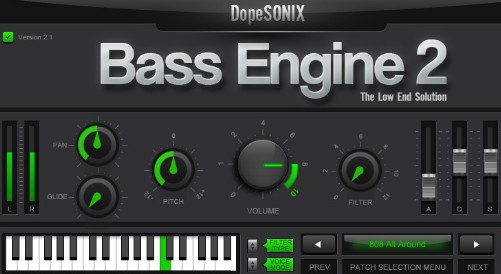 Bass Engine 2 808 plugin