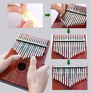 Gecko Kalimba easy to use and practice
