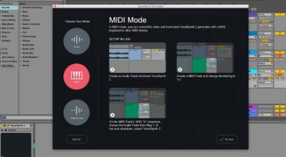 Midi mode