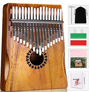 Newlam Kalimba Thumb Piano 17 keys