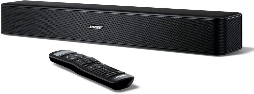 Bose solo 5 tv soundbar sound system sleek slim design bluetooth connectivity black renewed 1