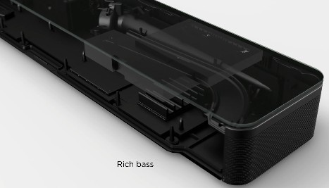 Bass rich speakers