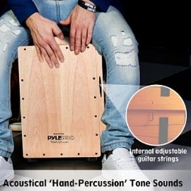 Pyle String Cajon sound quality