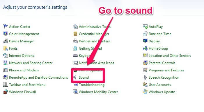 Windows 10 control panel