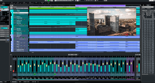 Studio One and Cubase audio workstation