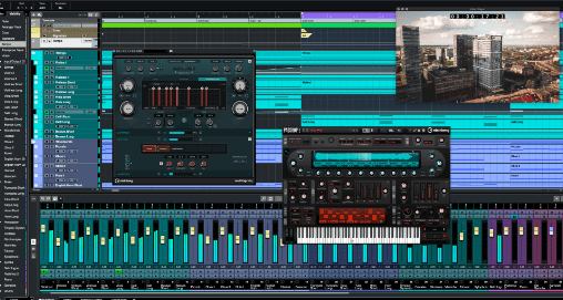 Studio One and Cubase GUI