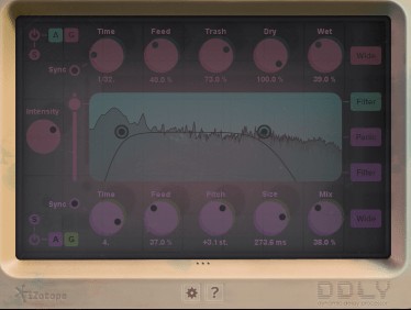 DDLY Dynamic Delay (iZotope) overview